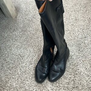 SARTO By Franco Sarto Black Riding Boots